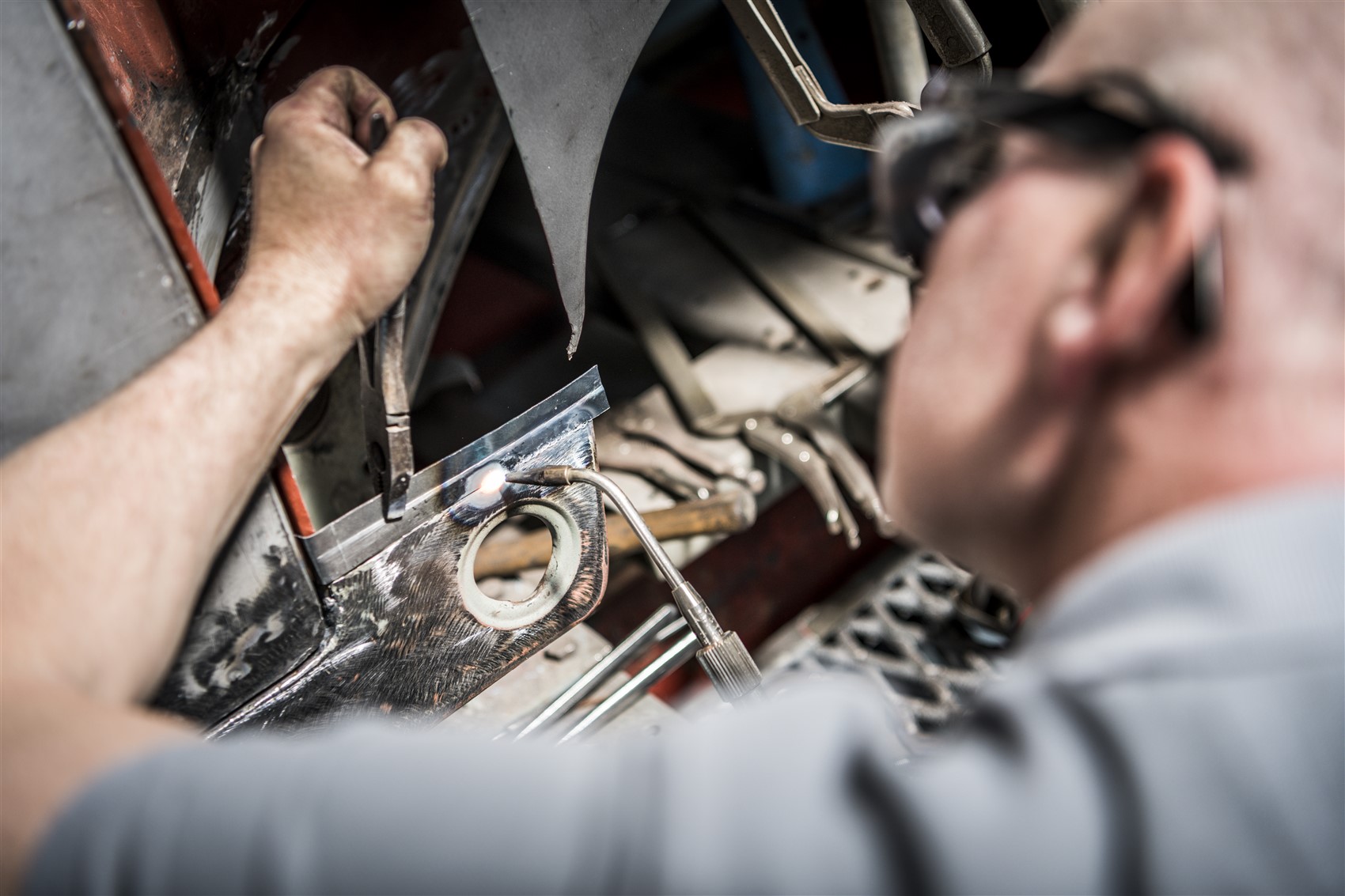 Siemerink Porsche Restauratie handwerk